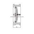 Grey iron dual disc wafer function of check valve